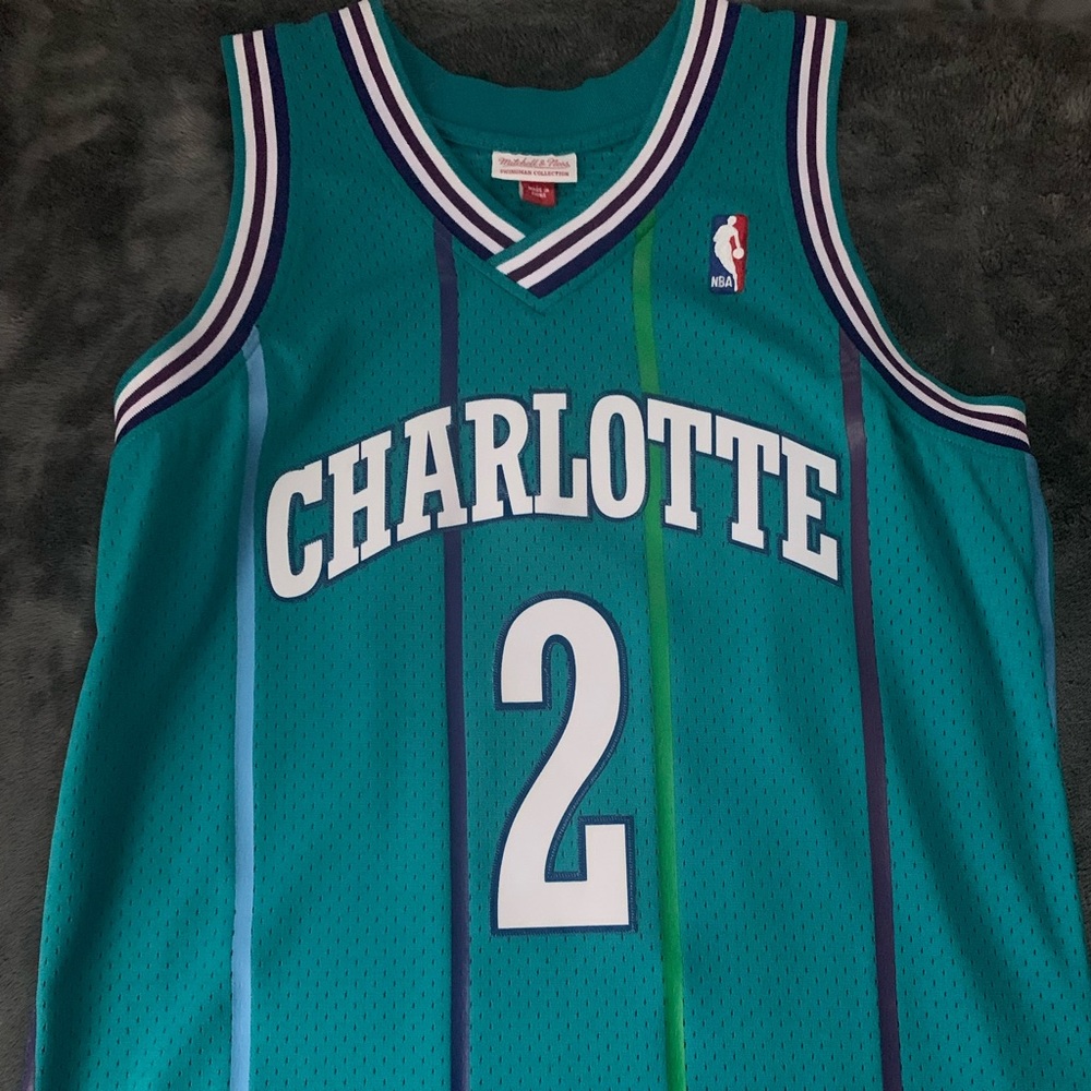 Mitchell & Ness Jersey Charlotte Larry Johnson #2
